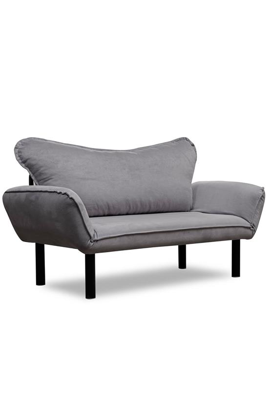 Pafu Chatto İkili Koltuk Gri