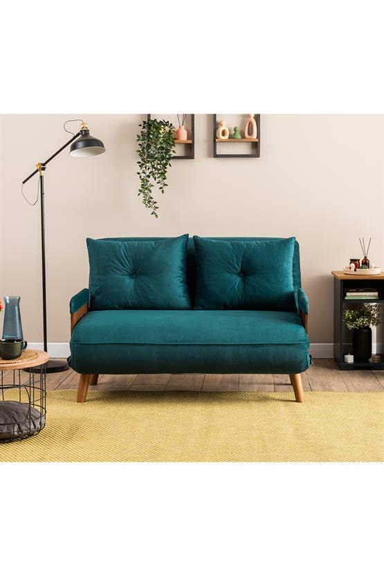 Pafu Cosmo İkili Katlanır Yataklı Koltuk Soho Petrol