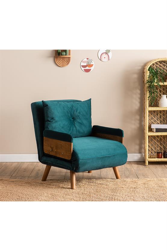 Pafu Cosmo Tekli Katlanır Yataklı Koltuk Soho Petrol