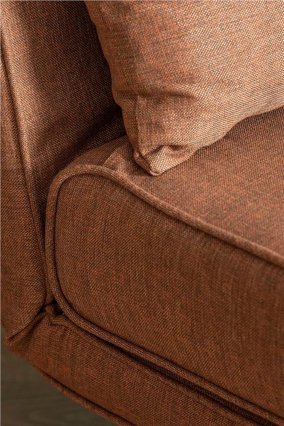 Pafu Folde 80 Tekli Yataklı Katlanır Koltuk Açık Kahve Keten