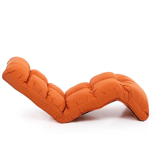 Pafu Fuwa Outdoor Su Geçirmez Fonksiyonel Mekanizmalı Şezlong Turuncu