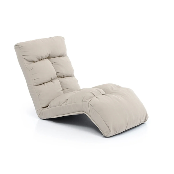 Pafu Fuwa Outdoor Su Geçirmez Fonksiyonel Mekanizmalı Şezlong Bej