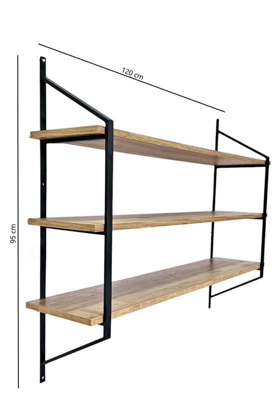 Pafu Herk Duvar Rafı Kitaplık