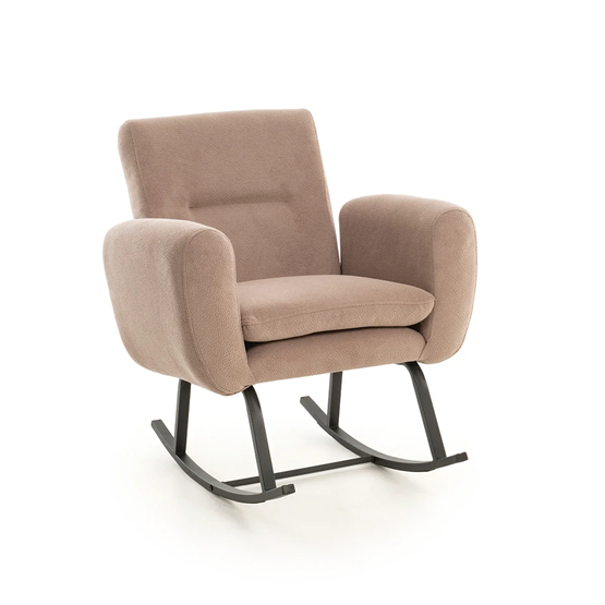 Pafu Kono Sırt Kademeli Sallanan Sandalye - Bohem Vizon