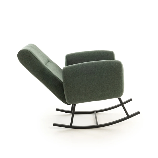 Pafu Kono Sırt Kademeli Sallanan Sandalye - Keten Haki