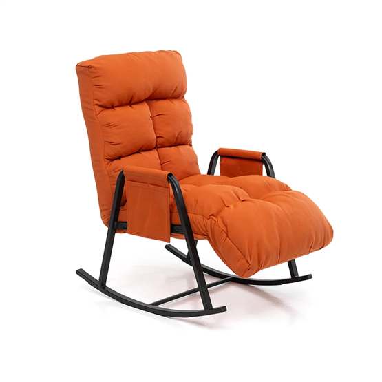 Pafu Lena Outdoor Bahçe Su Geçirmez Fonksiyonel Sallanan Koltuk - Turuncu