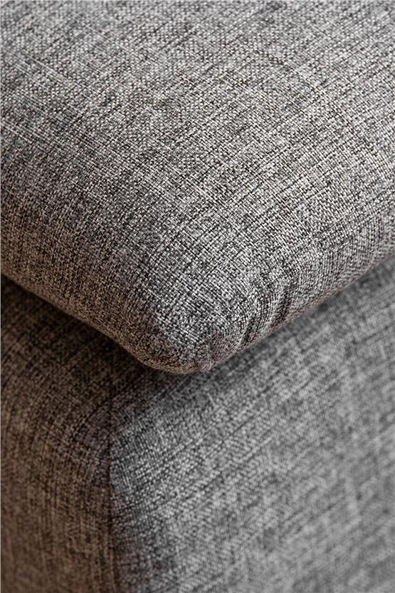 Pafu Lungo Modüler Daybed - Gri Keten