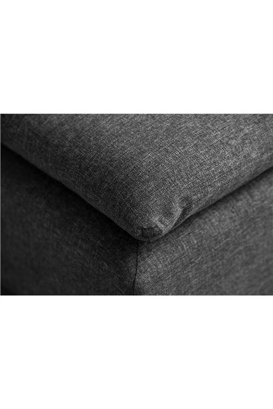 Pafu Lungo Modüler Daybed -Koyu Gri Keten