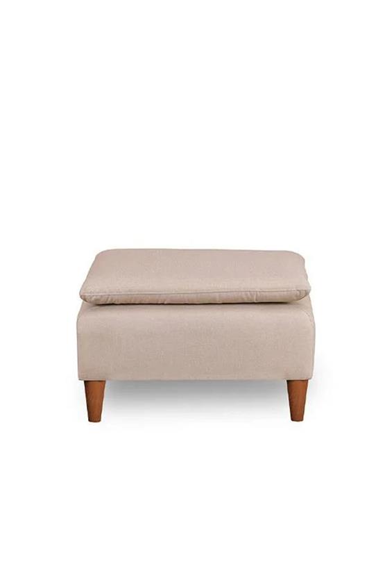 Pafu Lungo Puf 75*75 - Krem