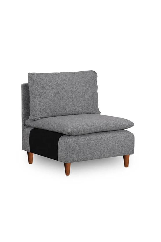 Pafu Lungo Tekli Kolsuz Modül - Gri Keten