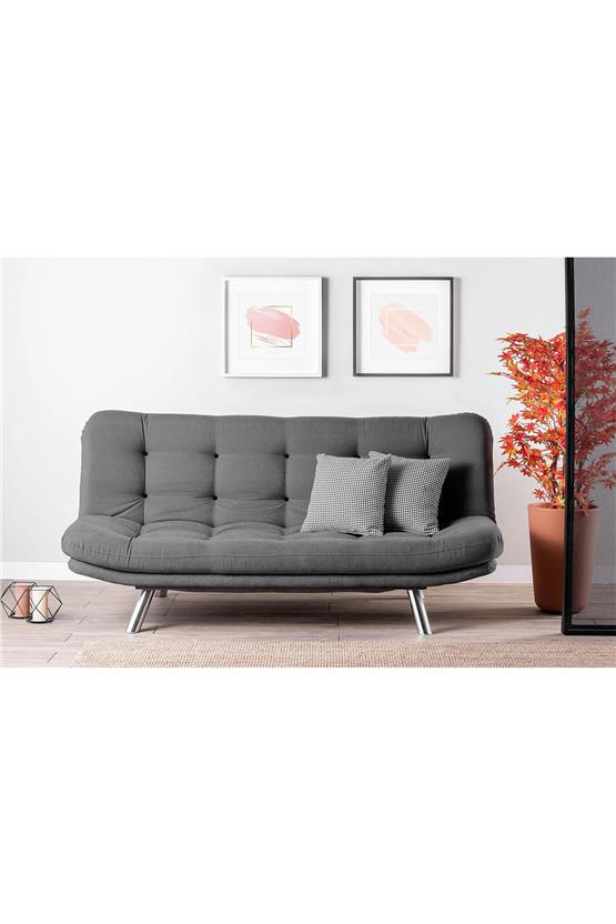 Pafu Misa Üçlü Koltuk Gri