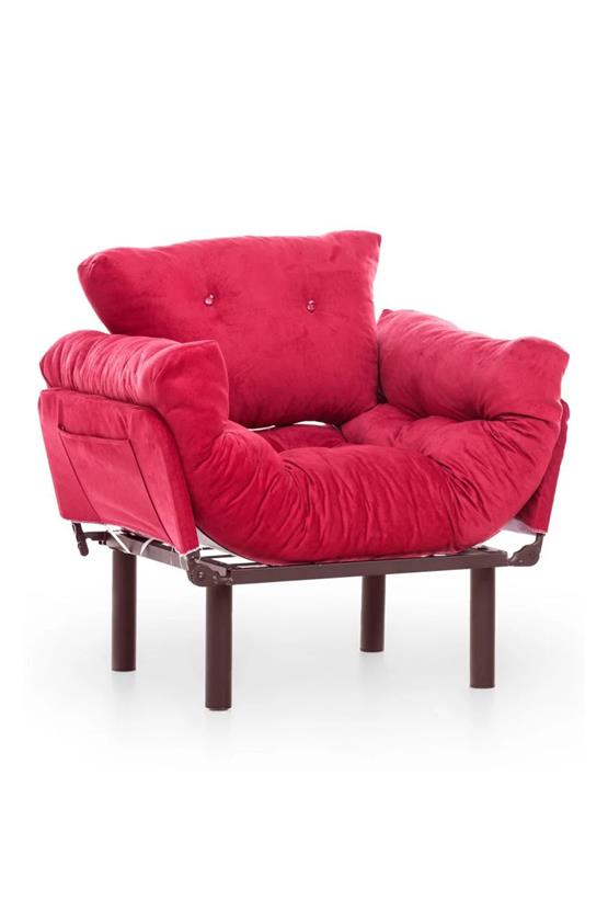 Pafu Nitta Tekli Koltuk Bordo