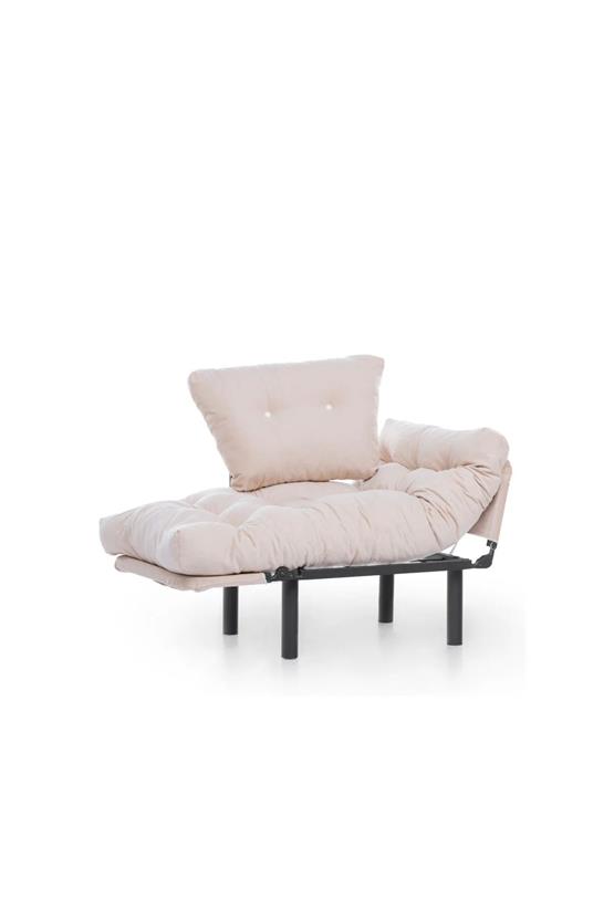 Pafu Nitta Tekli Koltuk Krem