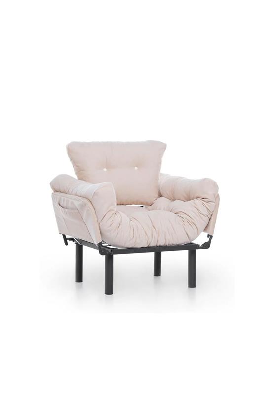 Pafu Nitta Tekli Koltuk Krem