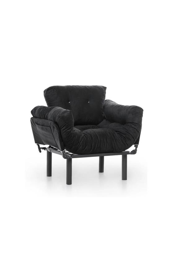 Pafu Nitta Tekli Koltuk Siyah