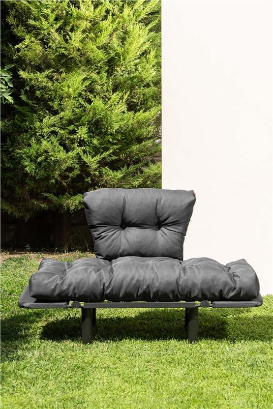 Pafu Nitta Tekli Su Geçirmez Bahçe Koltuğu