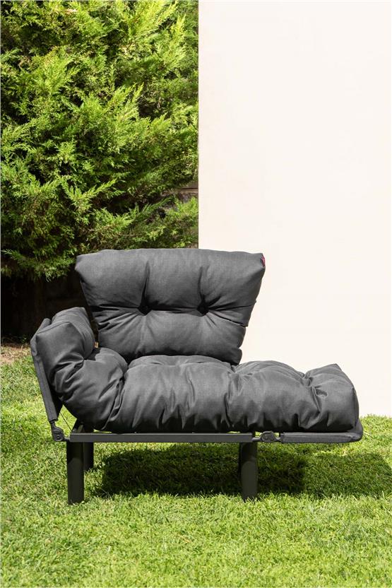 Pafu Nitta Tekli Su Geçirmez Bahçe Koltuğu