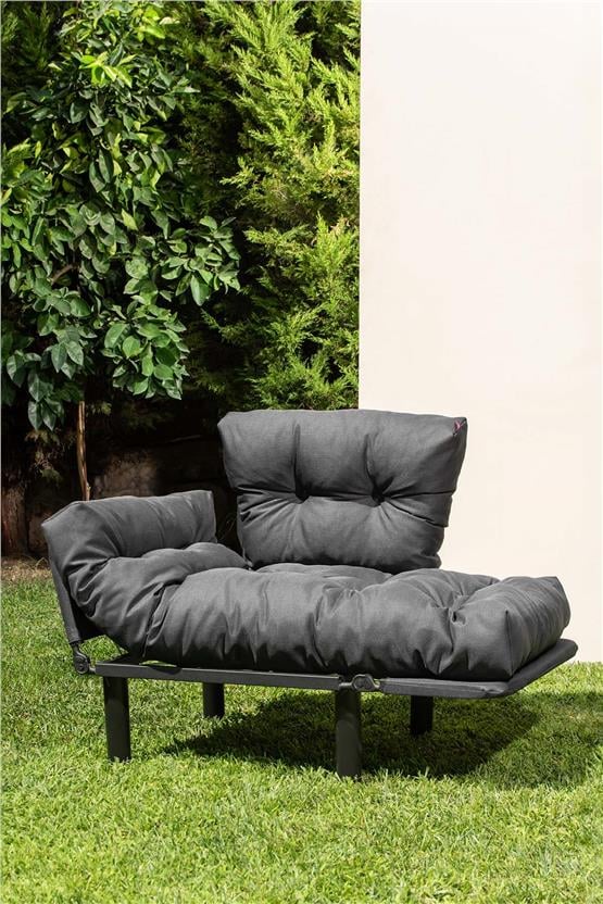 Pafu Nitta Tekli Su Geçirmez Bahçe Koltuğu