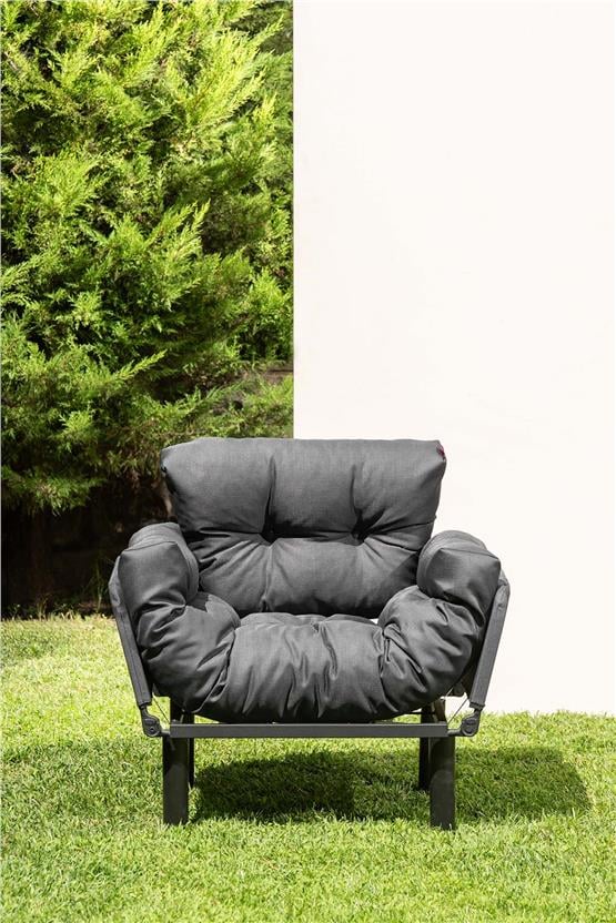 Pafu Nitta Tekli Su Geçirmez Bahçe Koltuğu