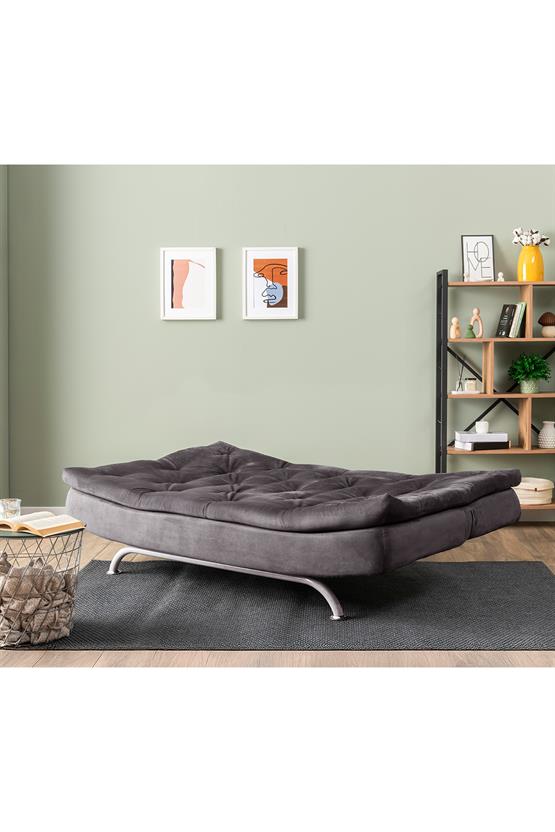 Pafu Rivo Üçlü Yataklı Koltuk Soho Gri