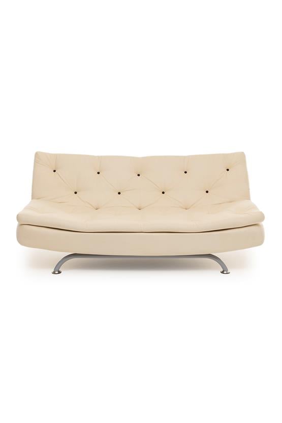 Pafu Rivo Üçlü Yataklı Koltuk Soho Krem