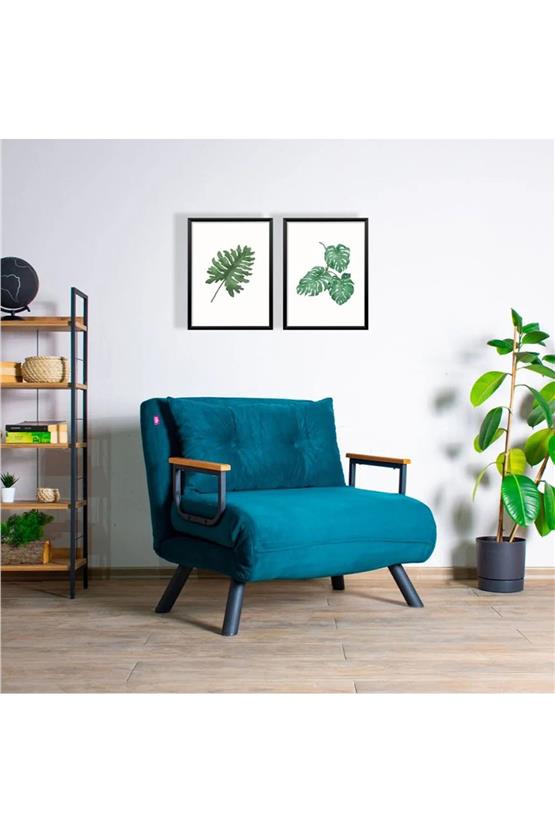 Pafu Sando Tekli Katlanır Yataklı Koltuk Petrol