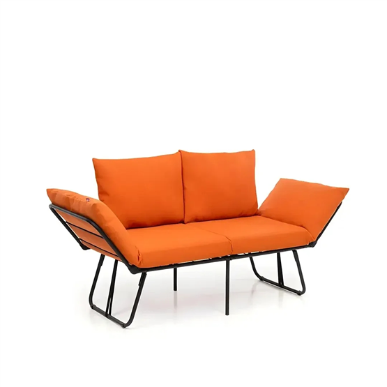 Pafu Viper İkili Katlanır Su Geçirmez Bahçe Koltuğu - Turuncu