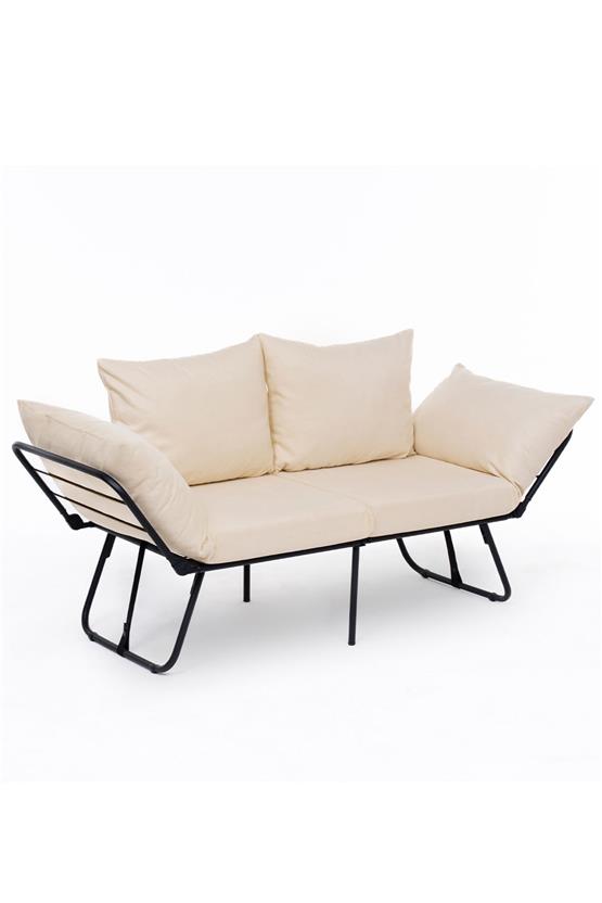 Pafu Viper İkili Katlanır Yataklı Koltuk Soho Krem