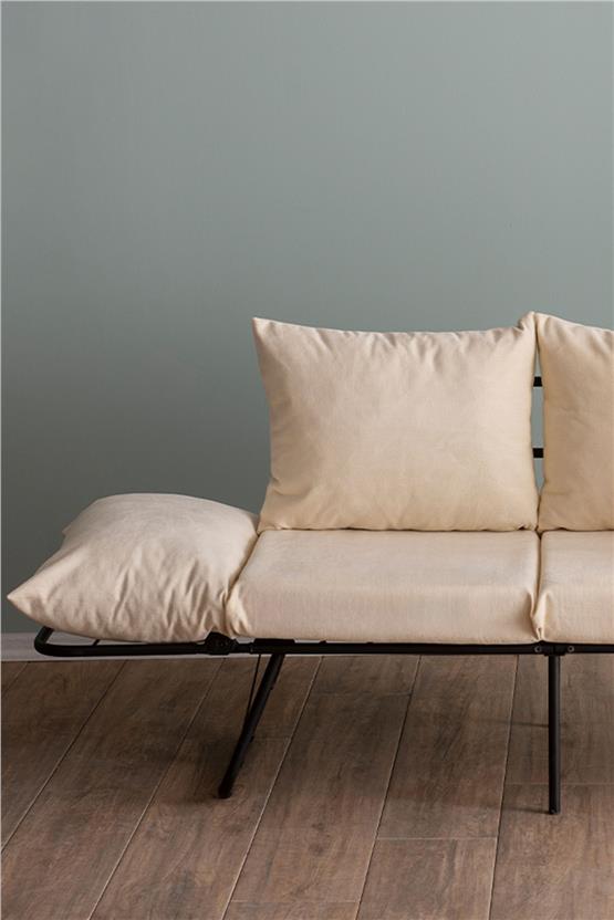 Pafu Viper İkili Katlanır Yataklı Koltuk Soho Krem