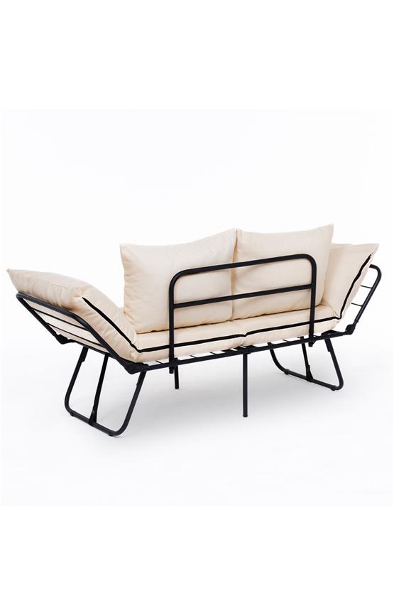 Pafu Viper İkili Katlanır Yataklı Koltuk Soho Krem