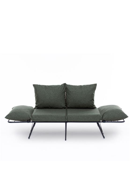 Pafu Viper İkili Katlanır Yataklı Koltuk Keten Haki 