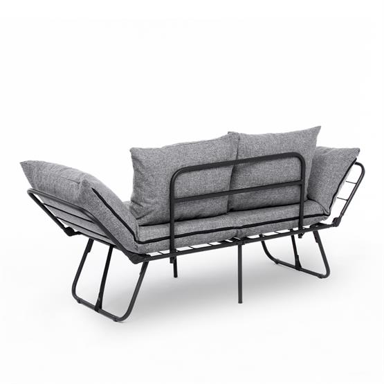 Pafu Viper İkili Katlanır Yataklı Koltuk Keten Açık Gri