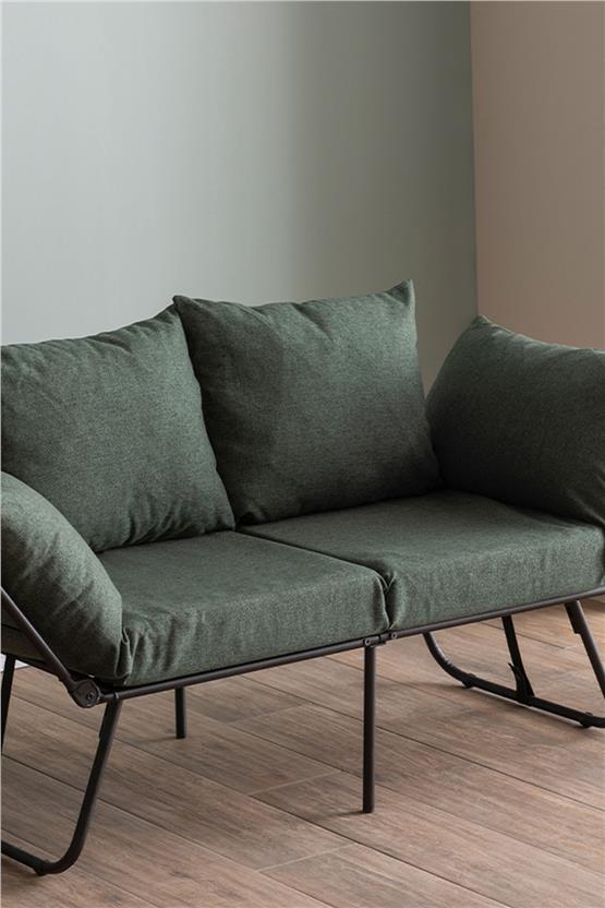 Pafu Viper İkili Katlanır Yataklı Koltuk Keten Haki 