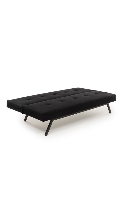 Pafu Zola Üçlü Yataklı Koltuk Soho Siyah