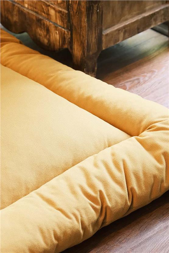 Pafupet Yui Kedi ve Köpek Minderi Hardal