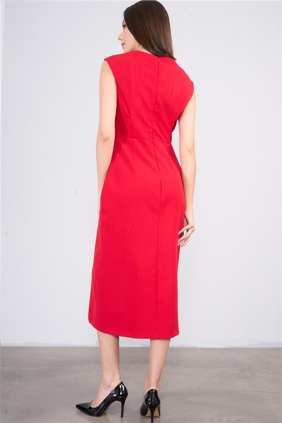 Patara Y25 25-5043 Kırmızı Kadın Elbıse