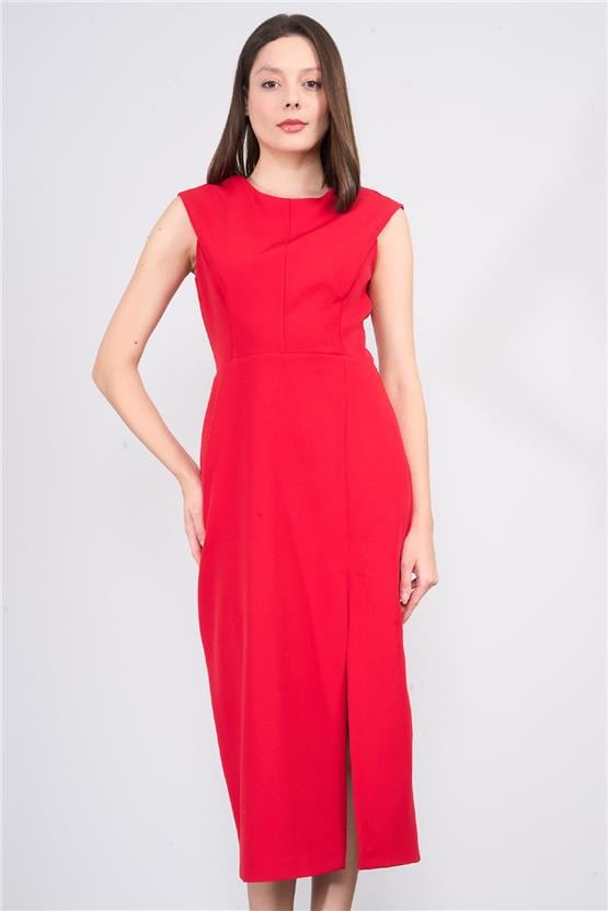 Patara Y25 25-5043 Kırmızı Kadın Elbıse