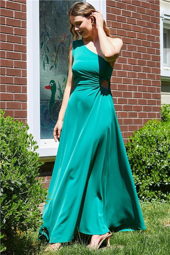 Patara Y25 25-5956 Yesıl Kadın Elbıse