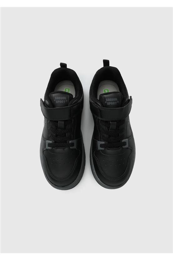 Pepino 1763 Siyah Füme Erkek Çocuk Filet Spor Ayakkabı