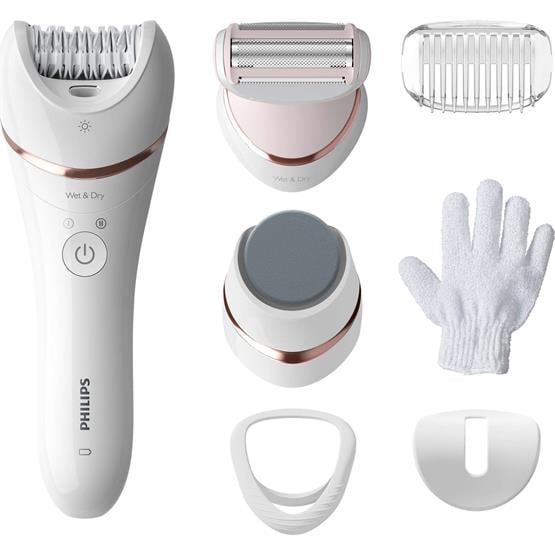 PHILIPS 8000 SERISI BRE730/05 ISLAK KURU EPILATOR