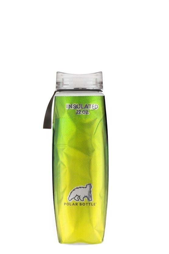 Polar Bottle Ergo Insulated Halftone Termos 0.65 Litre-YEŞİL
