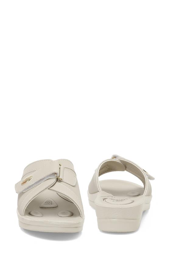 Polaris 5 Nokta 5M 407011 Z5Fx Bej Kadın Ev İçi Terlik