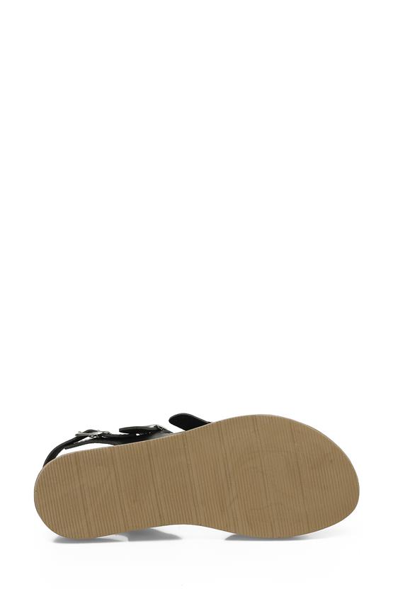 Polaris 5M 158657 Z5Fx Siyah Kadın Casual Comfort Sandalet