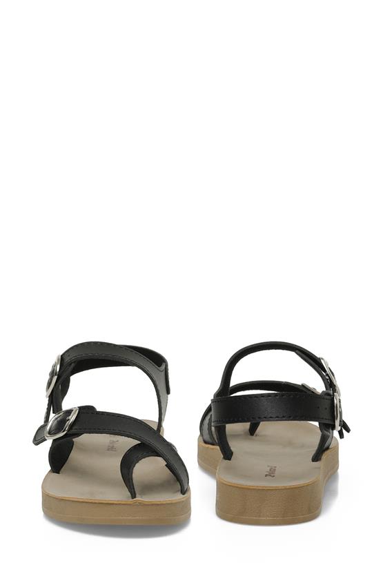 Polaris 5M 158657 Z5Fx Siyah Kadın Casual Comfort Sandalet