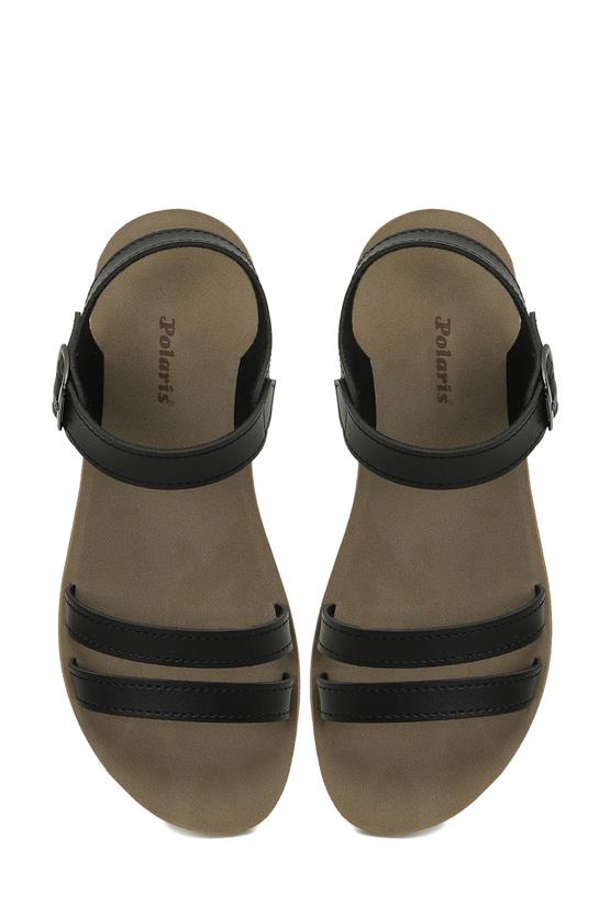 Polaris 5M 158659 Z5Fx Siyah Kadın Casual Comfort Sandalet