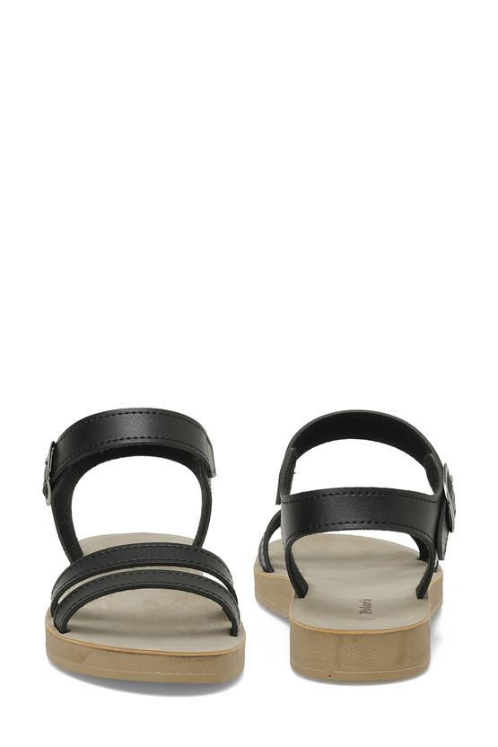 Polaris 5M 158659 Z5Fx Siyah Kadın Casual Comfort Sandalet