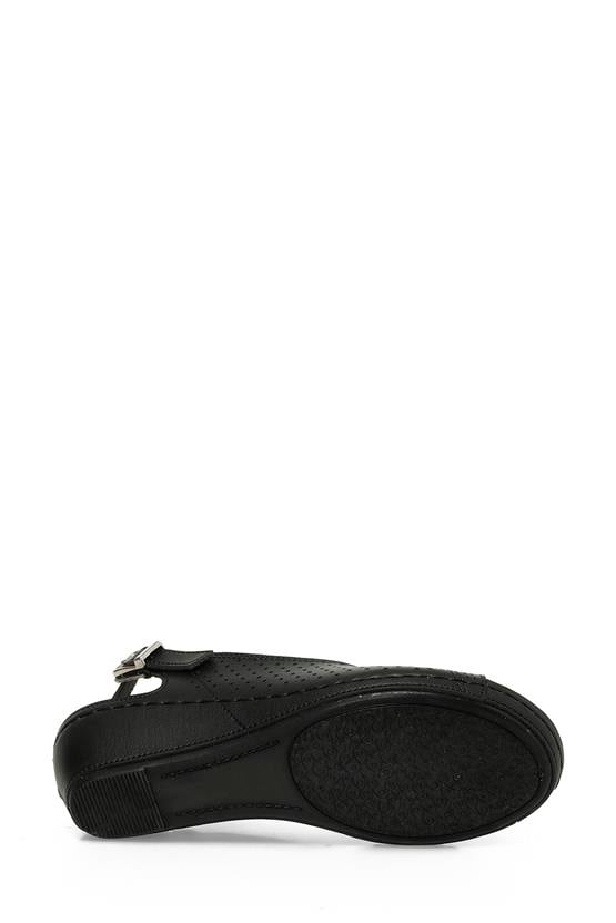 Polaris 5M 162750 Z5Fx Siyah Kadın Geleneksel Comfort Düz Sandalet