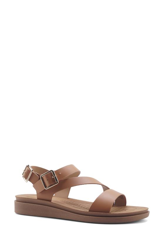 Polaris 5M 166925 Z5Fx Camel Kadın Casual Comfort Sandalet