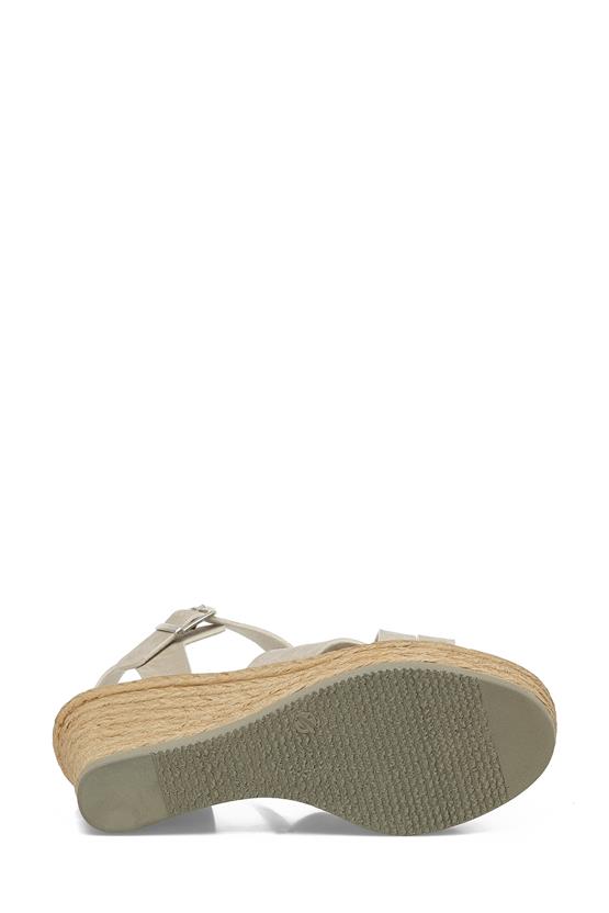 Polaris 5M 315335 Z 5Fx A Gri Kadın Dolgu Sandalet