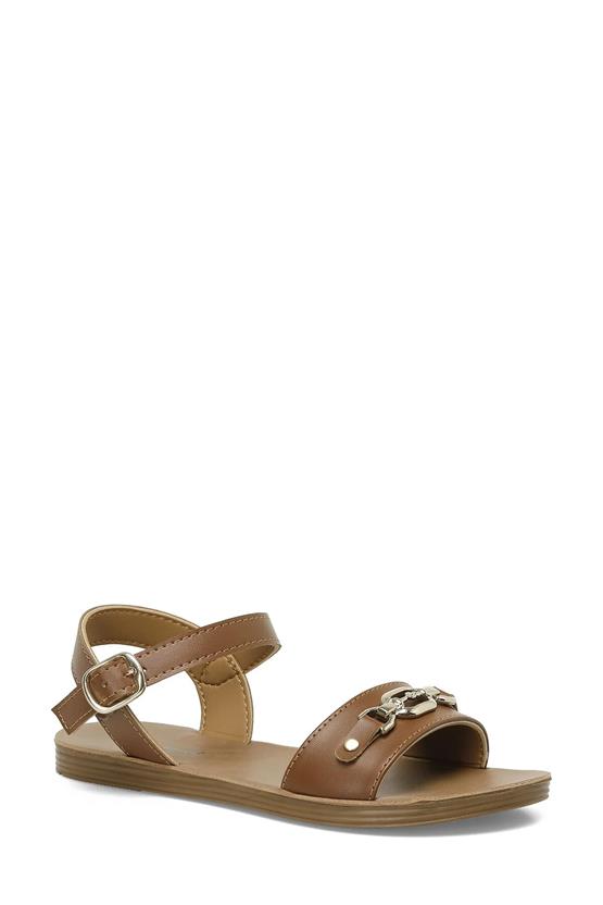 Polaris 5M 325050 Z 5Fx Kahve Kadın Düz Sandalet